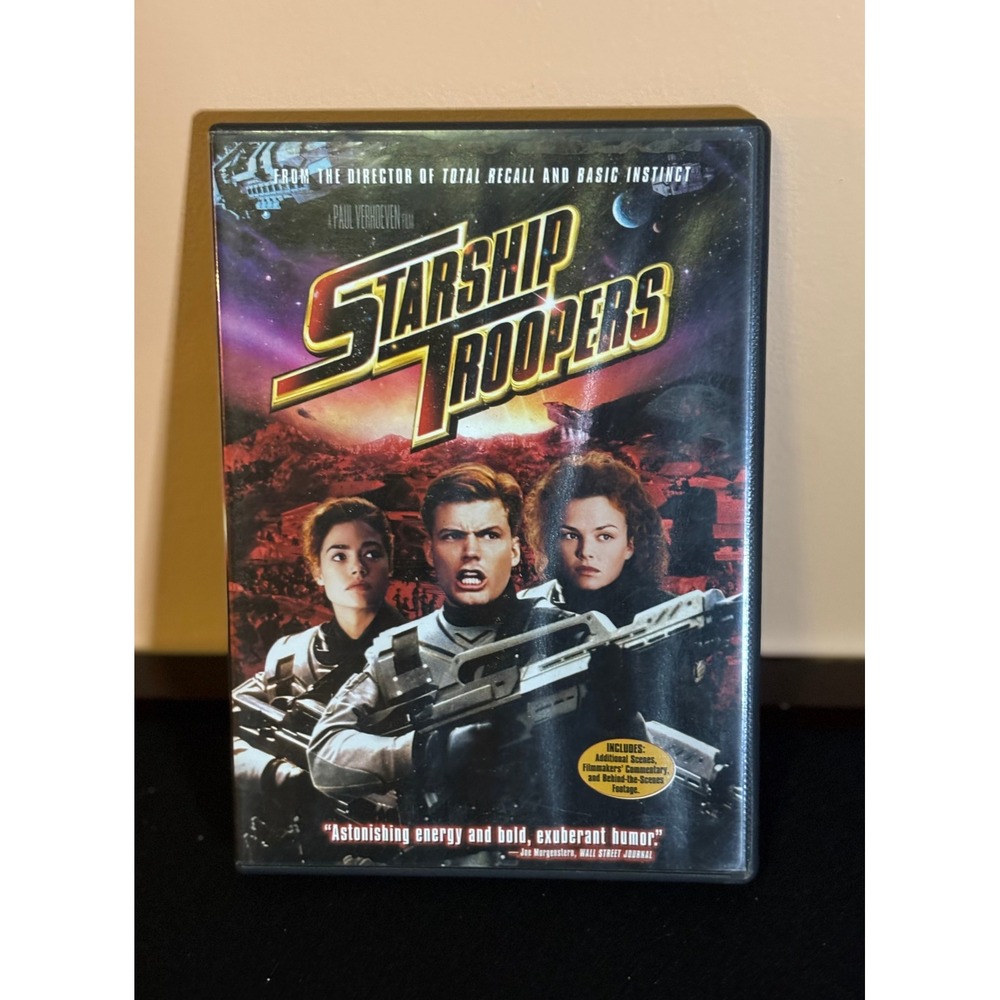 Starship Troopers DVD Paul Verhoeven Sci-Fi Action Cult Classic 1997 Movie